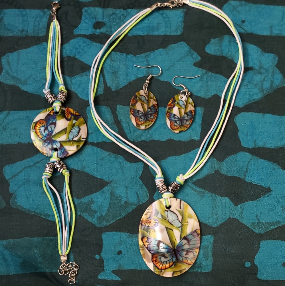 Butterfly Jewelry Set
